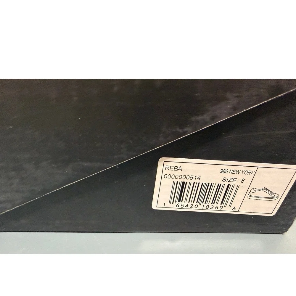 ShuShop‎ Reba 986 New York Platform Sneakers Graphics Women's 8